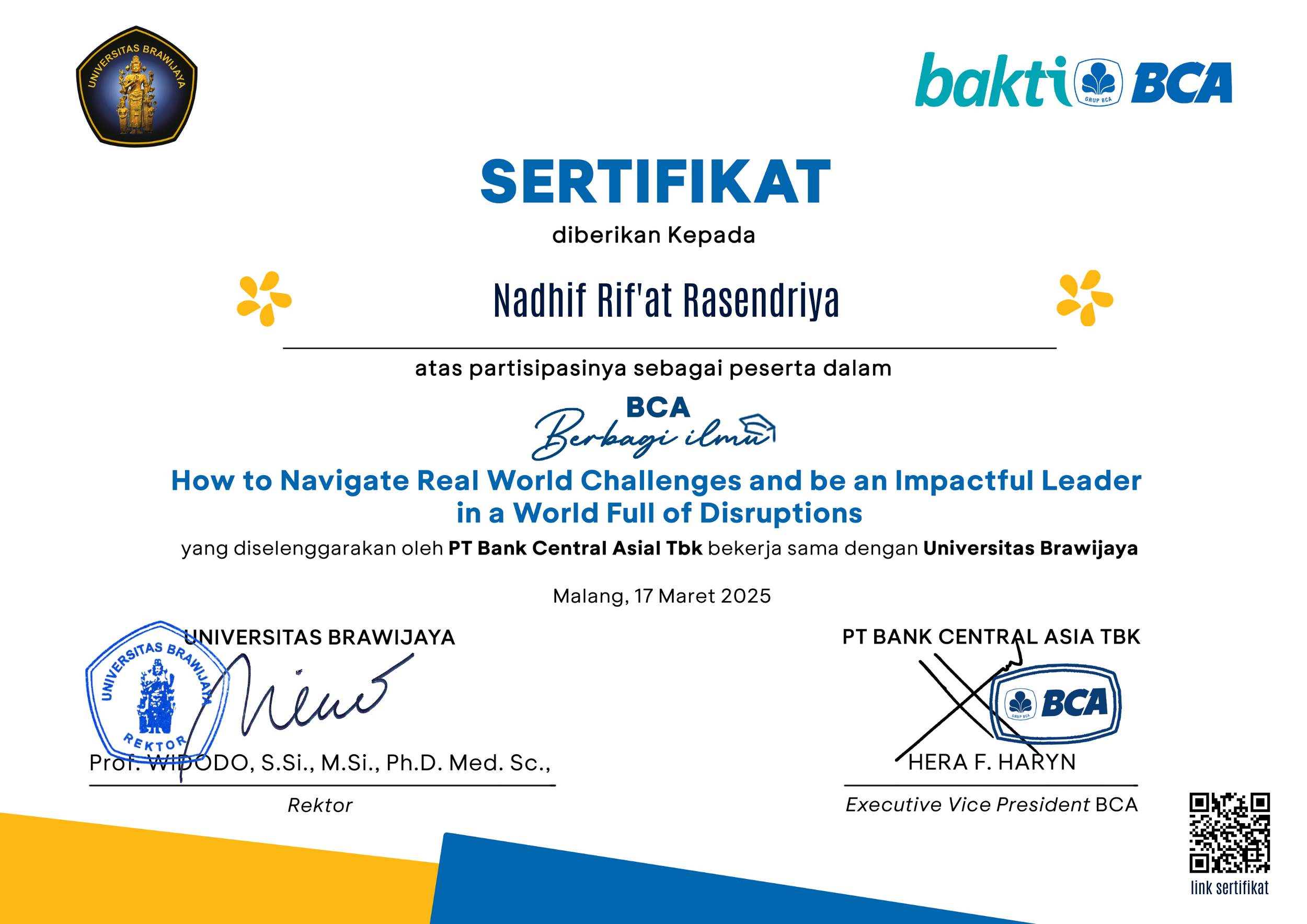 BCA Berbagi Ilmu
