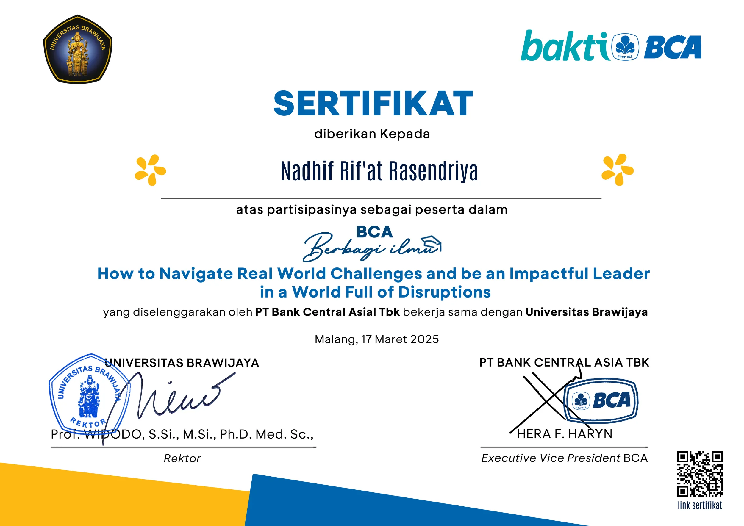 BCA Berbagi Ilmu