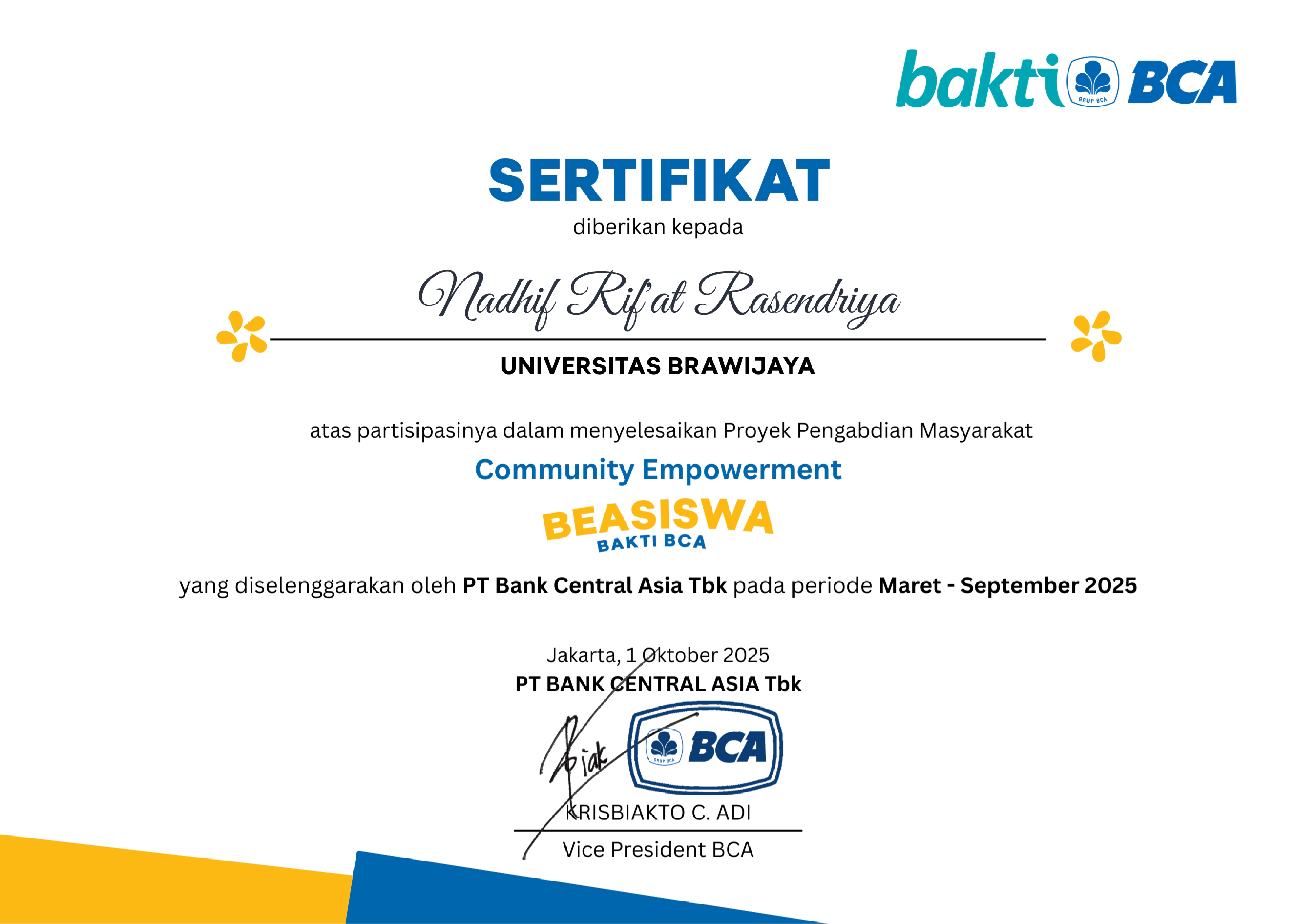 BCA Community Empowerment